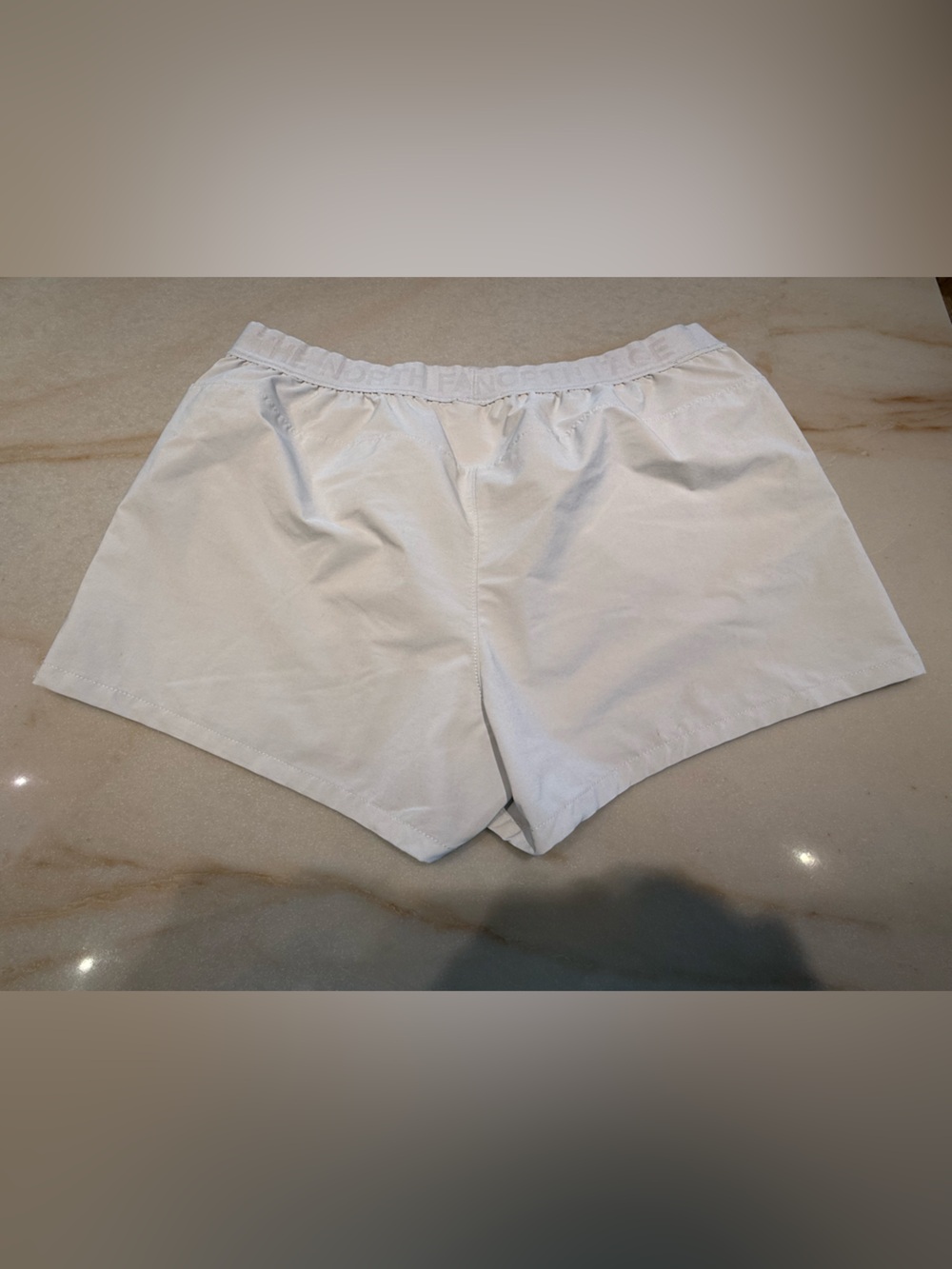 The North Face Women's Gray Athletic Elastic-Waist Shorts